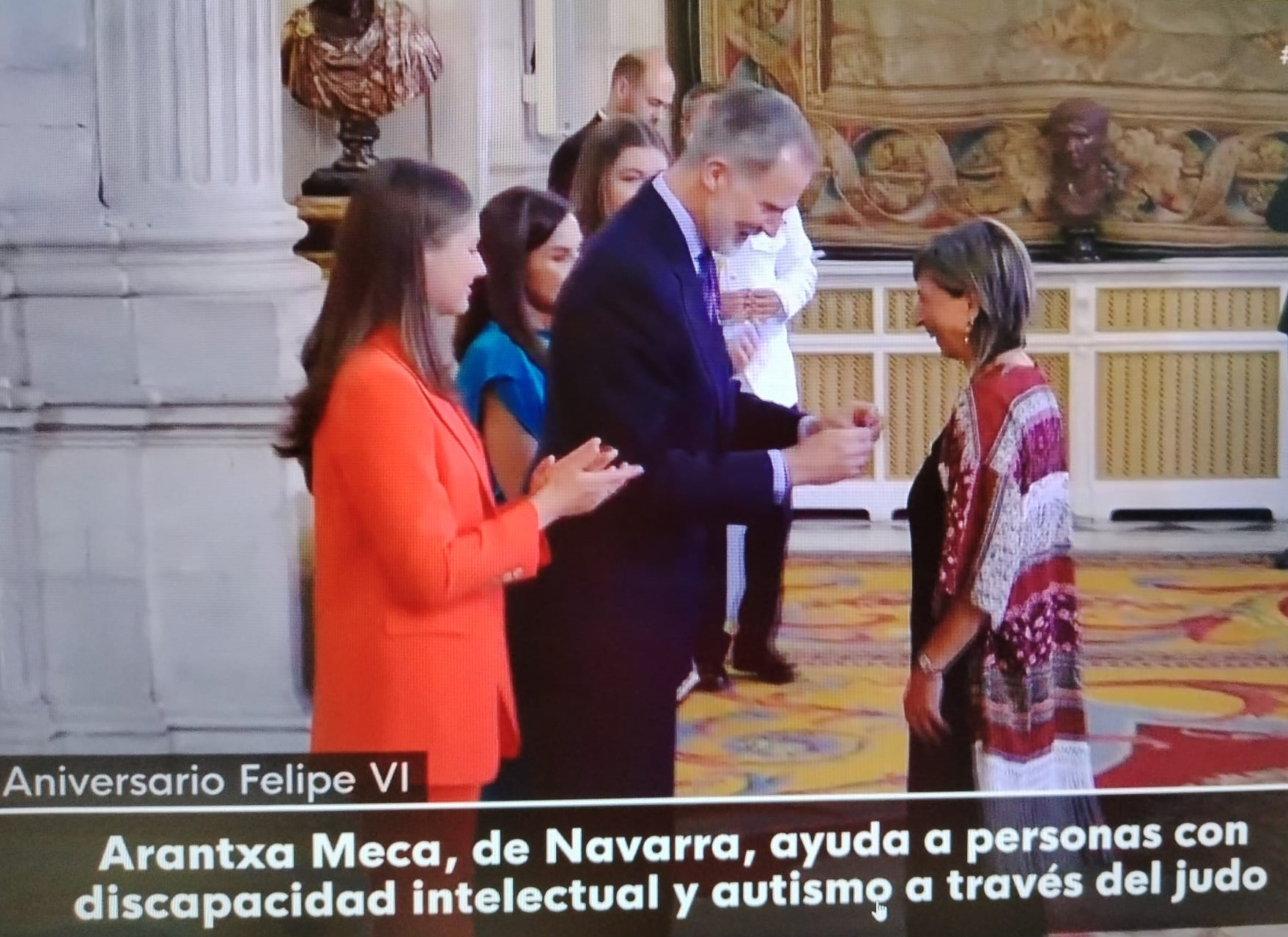 ARANTXA MECA, RECIBE LA CONDECORACIÓN DE LA ORDEN DEL MÉRITO CIVIL. Madrid 19-06-24